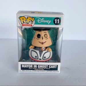 Mayor In Ghost Cart, Nightmare Before Christmas, Funko, Pop, Train, Disney, 11